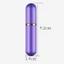 Ống hít hương liệu SAVORBOX, Ống hít mũi nhôm 5ml màu, Ống rỗng thay thế chất lượng cao cho tinh dầu