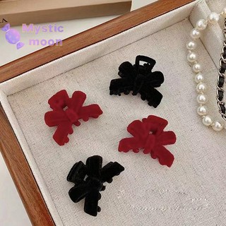 [Mystic] 1 Cặp Retro Nhỏ Lấy Kẹp Nổ Nơ Nhung Kẹp Tóc Cho Trẻ Em Quà Tặng Giáng Sinh Vui Nhộn Mũ Đội Đầu Mùa Xuân Dễ Thương [Mới]