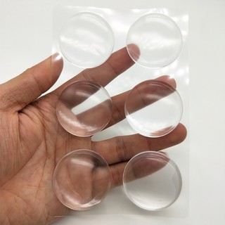 Đệm silicone trong suốt chống va đập cửa silicone mềm mại, lót dán tường-SUNND