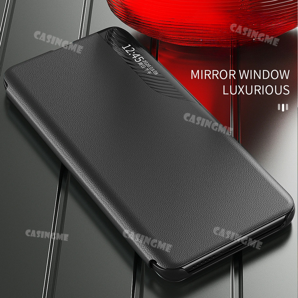 Ốp điện thoại Redmi Note 14 Pro + 5G Flip Smart Touch View cho Redmi Note14pro + Note14 14Note 14Pro + 14Pro Note 14 Pro + Plus 4G 5G 2025 Ốp lưng