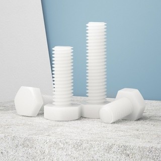 ((LXY) Bulong lục giác ngoài Nylon , Ốc lục giác nhựa M3 / M4 / M5 / M6 / M8 / M10 / M12 * L: 4-200mm (RM-VN-1)