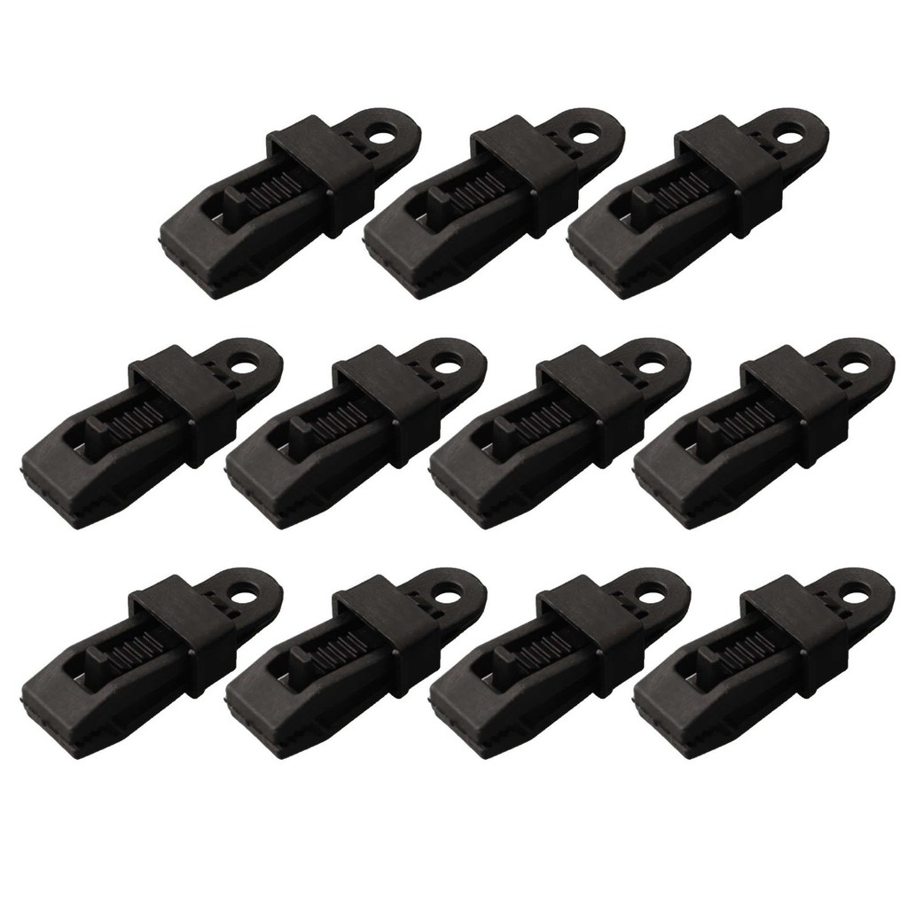 10 Chiếc Có Thể Điều Chỉnh Hạng Nặng Khóa Grip Cho Bạt Vải Có Thể Tái Sử Dụng Kẹp Kẹp
