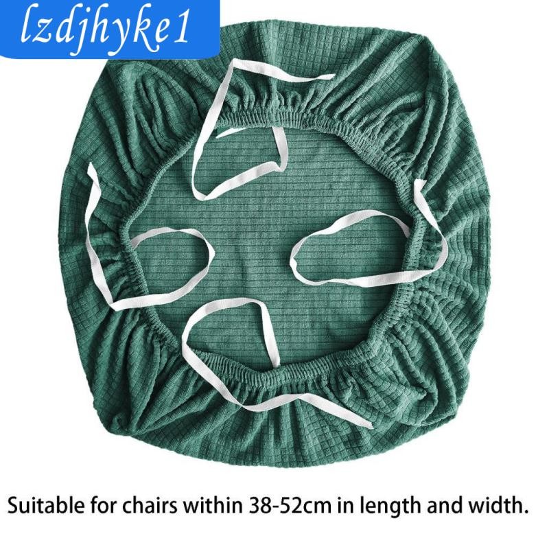 Jacquard Ghế Văn Phòng Có Chống Nước Đa Năng Co Giãn Co Giãn Bàn Xoay Ghế Máy Tính Slipcover