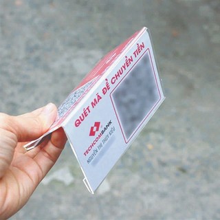 Bảng Quét Mã QR bằng mica để bàn, bảng QR ngân hàng, QR bằng mica giá rẻ nhiều kích thước in 2 mặt giống nhau...........