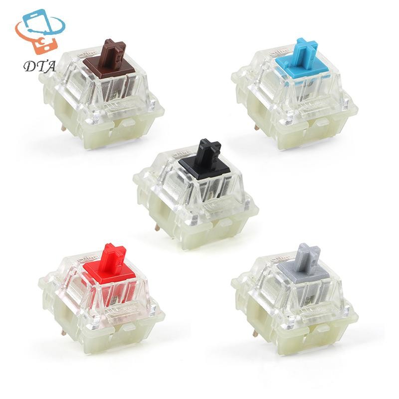 [DTA] Bàn Phím Cơ Cherry MX Bạc Hồng MX Nâu Xanh 3 Pin Anh Đào Sáng Cho Bàn Phím Cơ VN