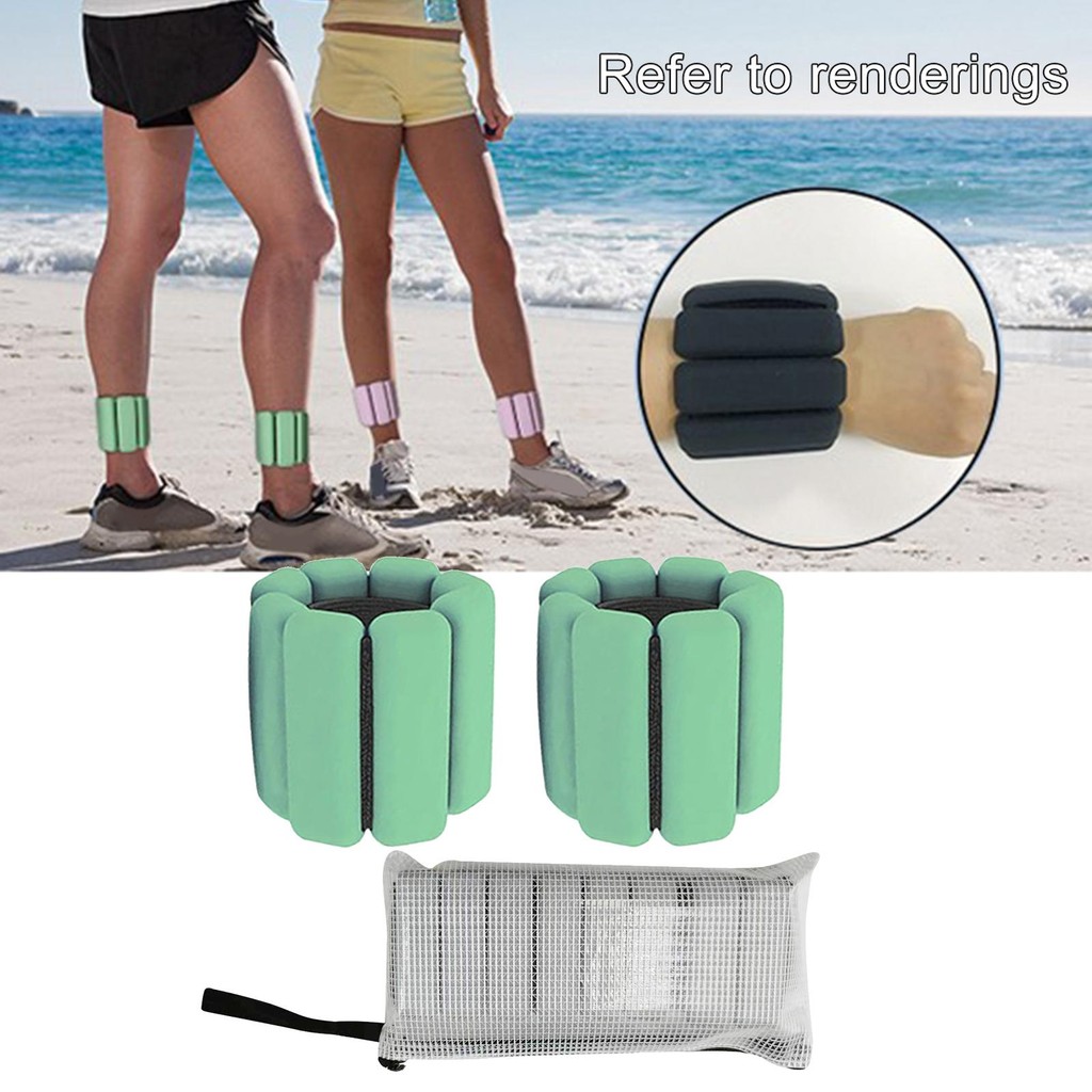 Trọng lượng cổ tay (2 mỗi bộ) Tăng cường Pilates, Đi bộ, Chạy bộ, Tập luyện tại nhà, Barre, Yoga, Khiêu vũ, Tập thể dục