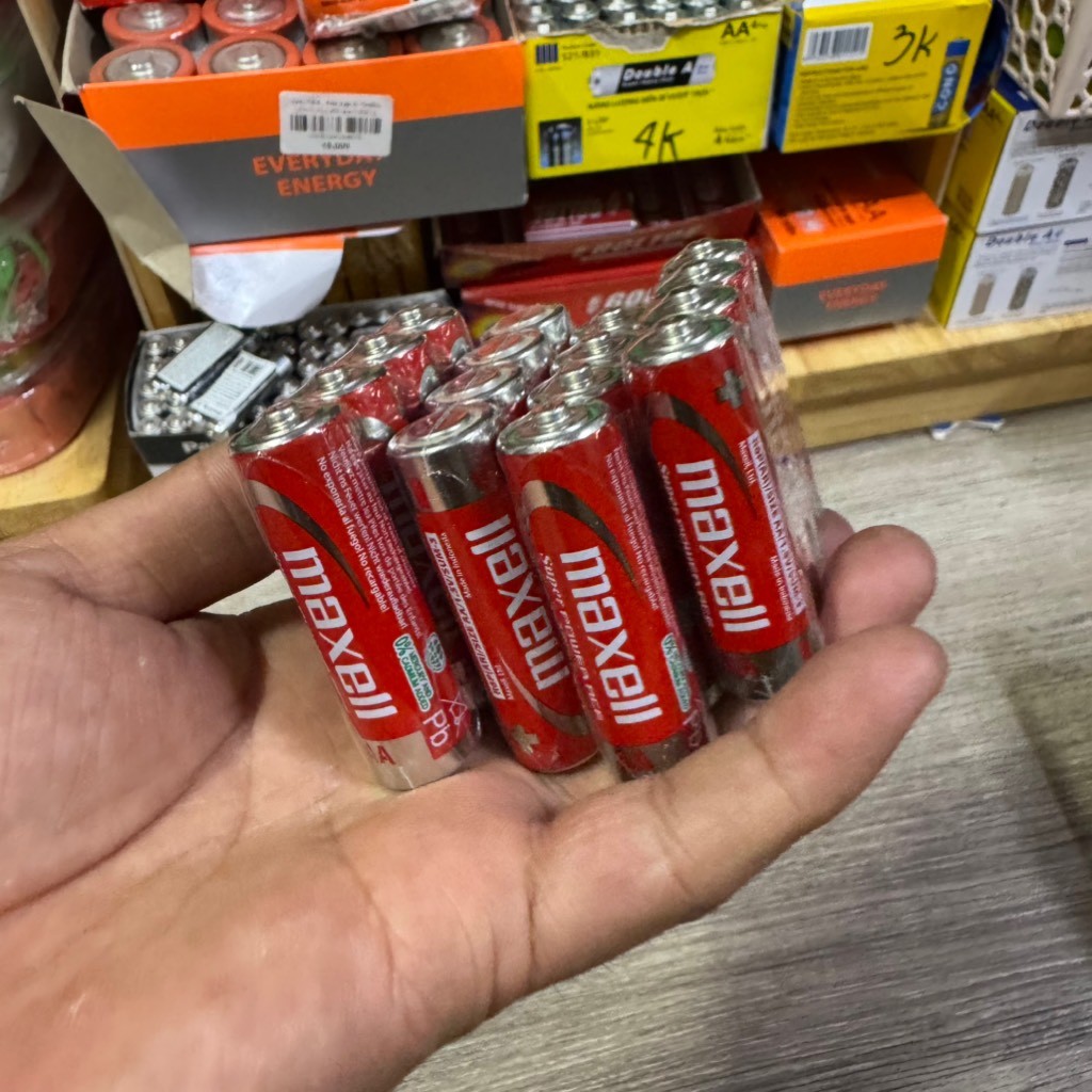 PIN MAXELL SUPPER R6P(AR)4P AA 1.5V SUM-3 - [VPP-NS EmBoy] - ẢNH THẬT ...