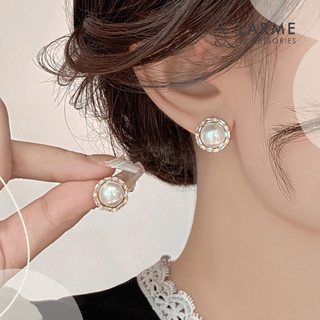 Khuyên tai nữ bông tai retro phong cách cổ điển nhẹ nhàng Larme accessories -KT0295