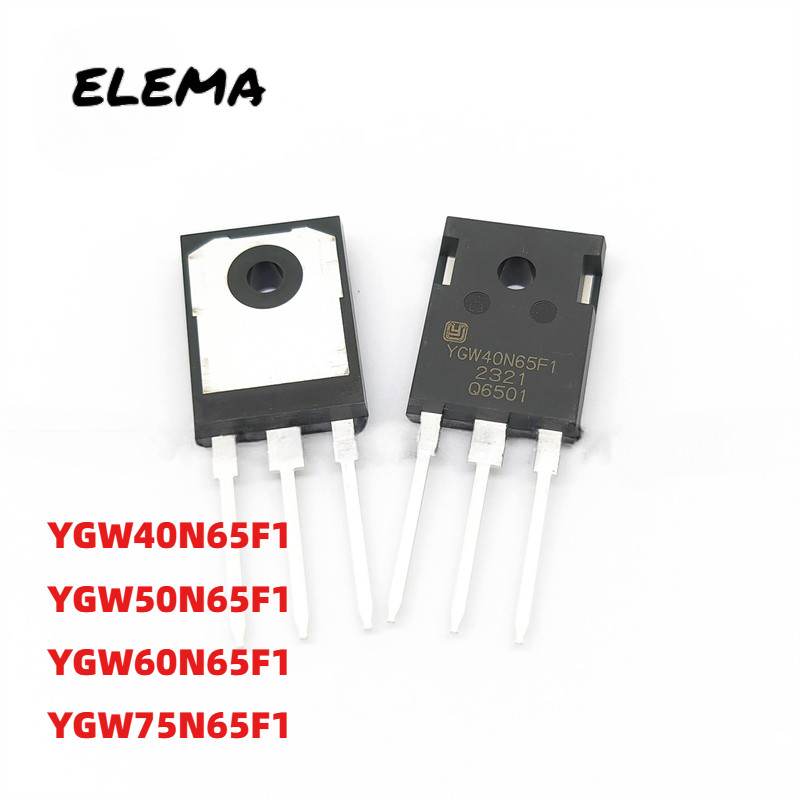 Lot De 2 Transistors YGW40N65F1 650V 60A TO-247 - YGW60N65F1 Compatible