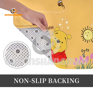 Thảm trải sàn phòng tắm trong nhà và ngoài trời Disney Winnie the Pooh 40 * 60CM, Thảm chống trượt, Thảm trải sàn