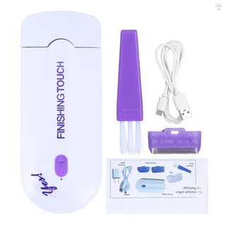 Máy tẩy lông Laser không đau cho bikini, cạo râu, cạo lông mặt, tay, chân USB, chăm sóc sức khỏe