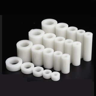 ((LXY) Cột Nhựa Hỗ Trợ Cột Trụ Cách Điện M3 / M4，CỘt Nhựa TRÒN CÁCH ĐIỆN lỗ，cọc nhựa TRẮNG，Màu Trắng chân cọc ，nhựa đỡ mạch không ren，Đệm Bằng Nhựa ABS Nylon Đục Lỗ (RM-VN-1)