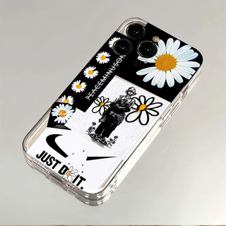 Ốp Lưng Trong Suốt Hoa Cúc Cho Samsung S25 S24 S23 S22 S21 S20 S10 FE NOTE10 NOTE20 FE PLUS ULTRA A06 A14 A20S A34 A35 M33 A73 A72 A71 A55 A54 A53 A52 A51 A50 A33 A32 A31 A30 A25 A24 A23 A22