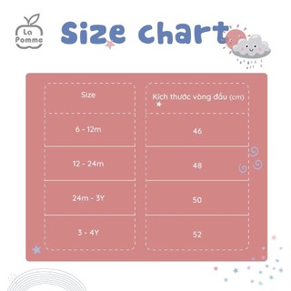 La Pomme Mũ vành La Pomme tai động vật ngộ nghĩnh AW2024 T6.0