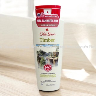 Sữa Tắm Old Spice Hương Timber 532ml