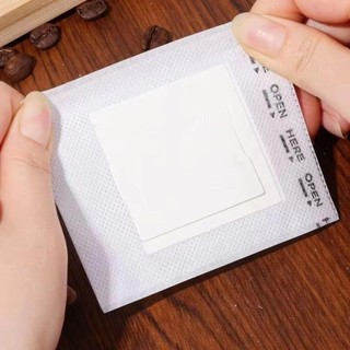 ROLY 10/50 Túi lọc cà phê dày dùng một lần, treo tai rót, lọc cà phê