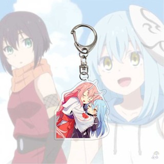 Móc Khóa Hình Nhân Vật Hoạt Hình Rimuru Tempest Màu Sắc Tươi Sáng Thân Thiện Với Môi Tr Anime Rimuru Tempest Keychain-ĐH