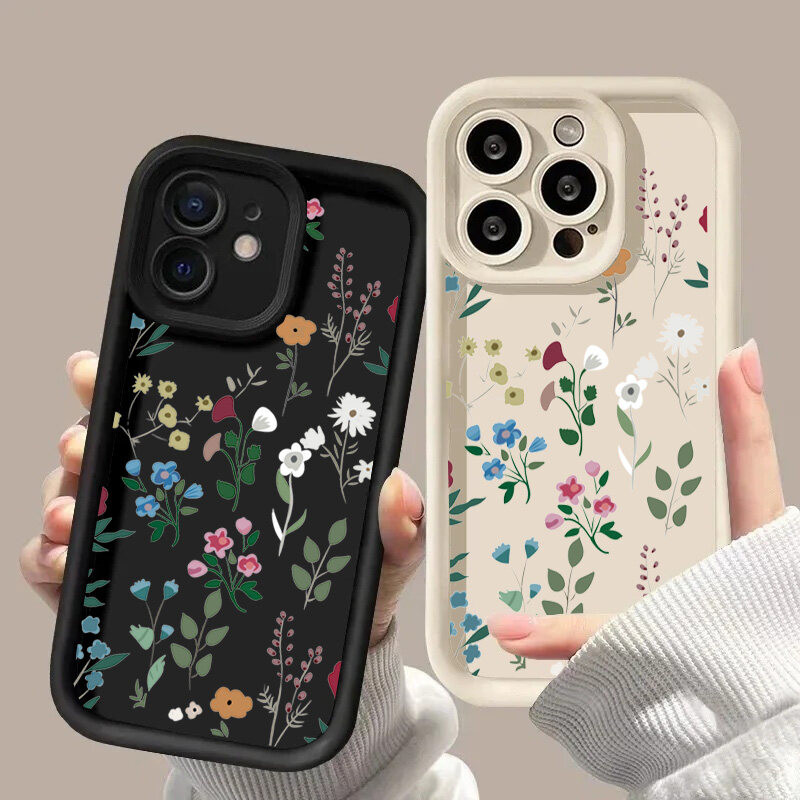 Ốp Lưng Hoa Và Cây Cho Google Pixel 9 8 7 Pro 5G Pixel 7A 8A 9 Pro XL Ốp Lưng Silicon Mềm Bảo Vệ Camera Matte Chống Sốc In Thời Trang