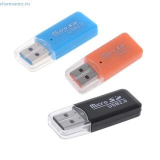 Charmantcc1 Chất Lượng Micro USB 2 0 SD TF Đầu Đọc Thẻ Adapter Cho Máy Tính Máy Tính Bảng PC