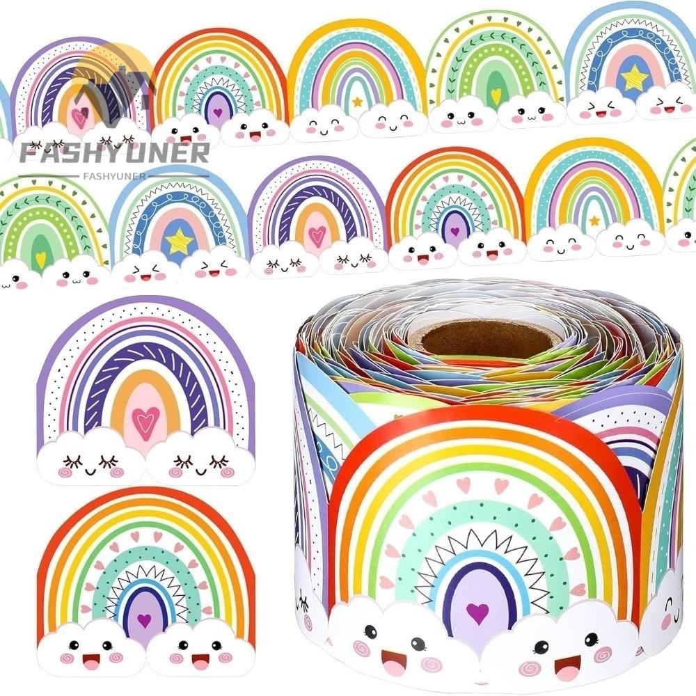 FASHYUNER Bảng phấn Bảng tin viền, Giấy viền giấy 7cm, Tự dính DIY viền lớp học trang trí thủ công