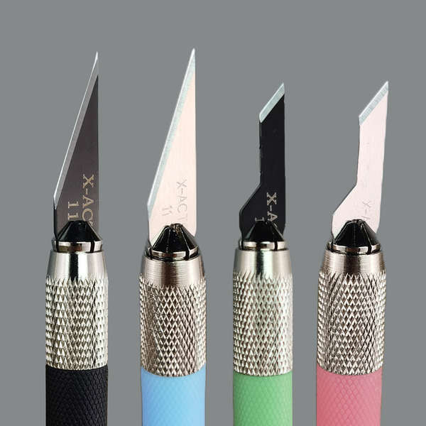 Lưỡi khắc đặc biệt X-ACTO Số. 11 No. 16 Phim Sửa Chữa Cắt Giấy Lưỡi Đen Sửa Chữa Bút Chì Mài Thay Thế Lưỡi Mài