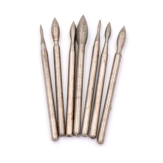 Đầu mài Emery Đầu khoan 1mm / 2mm / 3mm / 4mm Mũi khoan cắt cho dụng cụ quay khắc đánh bóng 2,35mm