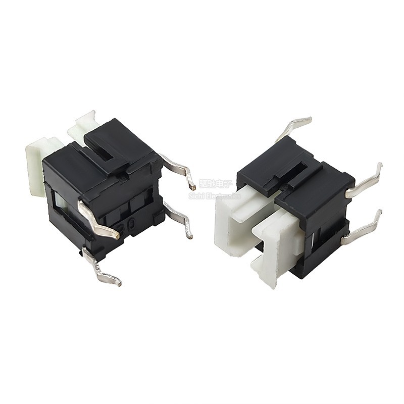 6 * 6 * 7 / 7.2 / 9mm có đèn LED Nút nhấn Công tắc nút nhấn Ánh sáng đỏ Ánh sáng xanh Ánh sáng xanh Công tắc Tact Công tắc vi mô