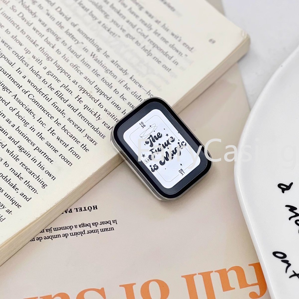 Ốp PC + Kính Cường Lực Cho Xiaomi Mi Band 9 Pro Vỏ Bảo Vệ Chống Trầy Xước Cho Xiaomi Band 8Pro 9Pro Full Cover Vỏ Cứng