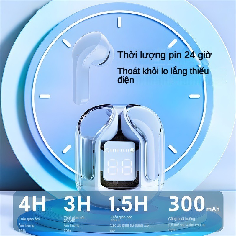 Tai nghe Bluetooth không dây Giảm tiếng ồn thể thao In-Ear Chất lượng âm thanh cao Hiệu suất cao