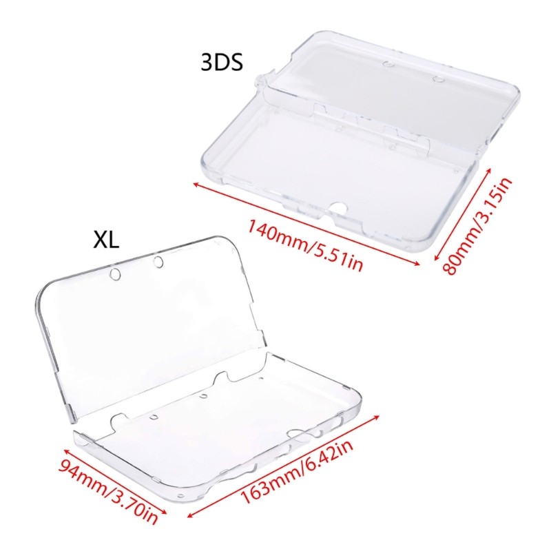 Giữ Vỏ Bảo Vệ Cho Mới 3DS XL LL Mới 3DS Vỏ Trong Suốt