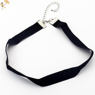 [Gou] Vòng cổ Choker nhung đen thời trang Ruy băng cho dây chuyền cổ nữ Goth gợi cảm VN