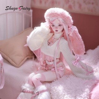Celia M BJD Búp Bê 1 / 4 Fullset BJD Trang Phục Lãng Mạn Màu Hồng Phong Cách Đồ Chơi Cho Ngọt Ngào Cô Gái Shugafairy BJD Sở Thích