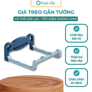 Giá treo thau chậu BUNA gắn tường nhà tắm, nhà bếp, giá để đồ đa năng siêu tiện lợi gấp gọn