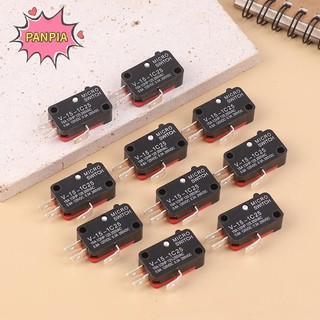 Pnpia 10 Chiếc Micro V-15-1C25 Silver Point V-15-1C25 Lò Vi Sóng Đồng Tiếp Xúc Xúc Xúc Phạm Vi Microswitch Boutique
