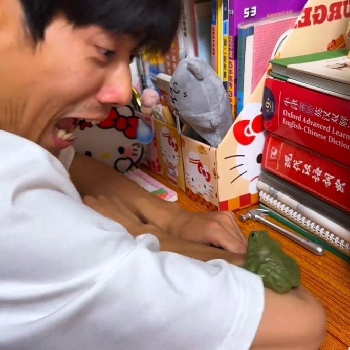Ếch Prank Đồ Chơi Mô Phỏng Toad Vent Pinch Đồ Chơi Cao Su Mềm Căng Thẳng Đồ Chơi Làm Dịu