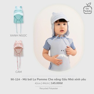 La pomme SS25  Mũ bơi La Pomme Che nắng Gấu Nhỏ xinh yêu - cho bé T6.0