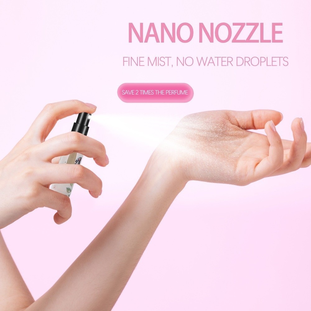 Bình Nước Hoa Mini GETVOW, Bình Xoay Xịt Di Động 5ml, Bình Xịt Bảo Quản Có Thể Đổ Lại Chai Xịt Rỗng
