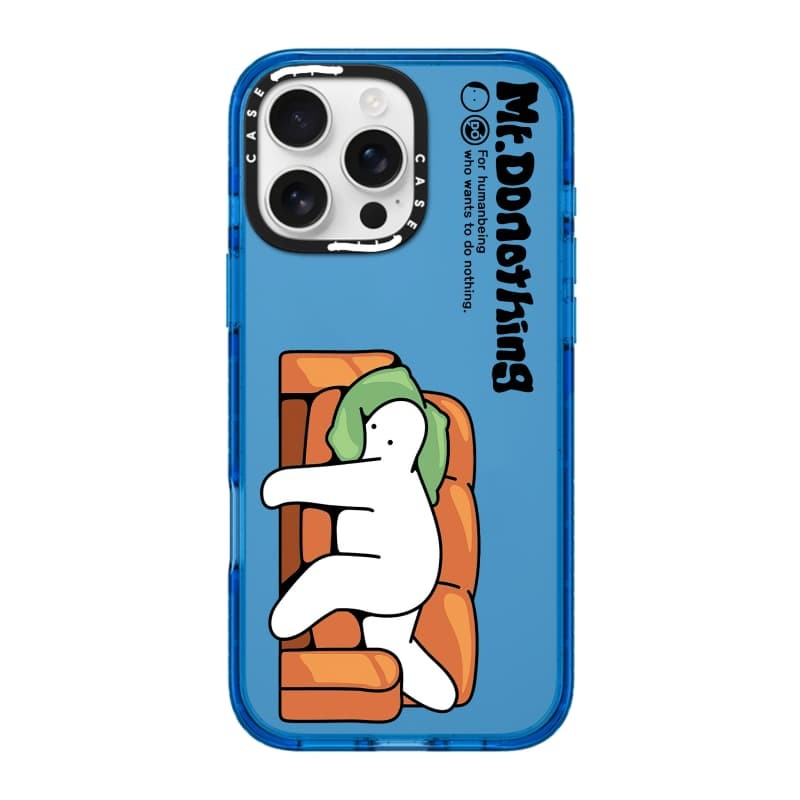 CASECASE X Sofa Ốp Lưng Bầu Trời Màu Xanh Trong Suốt Cứng Hút Từ Tính Tác Động Dành Cho Apple IPhone 12 13 14 15 16 Pro Max Plus Có Hộp