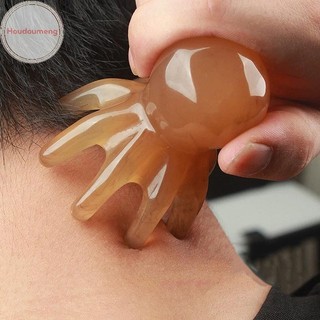 Hodou Nhựa Bạch Tuộc Lược Mát Xa Kinh Tuyến Cạo Da Đầu Massage Châm Cứu Spa Body Home Health Tool VN