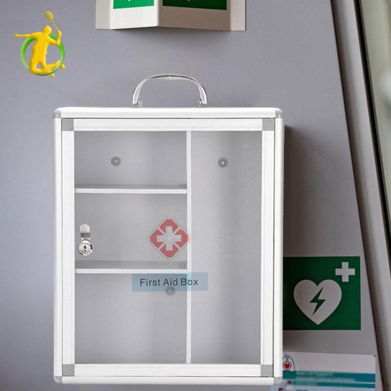 Tủ treo tường sơ cứu có hộp sơ cứu chìa khóa cho nơi làm việc tại nhà