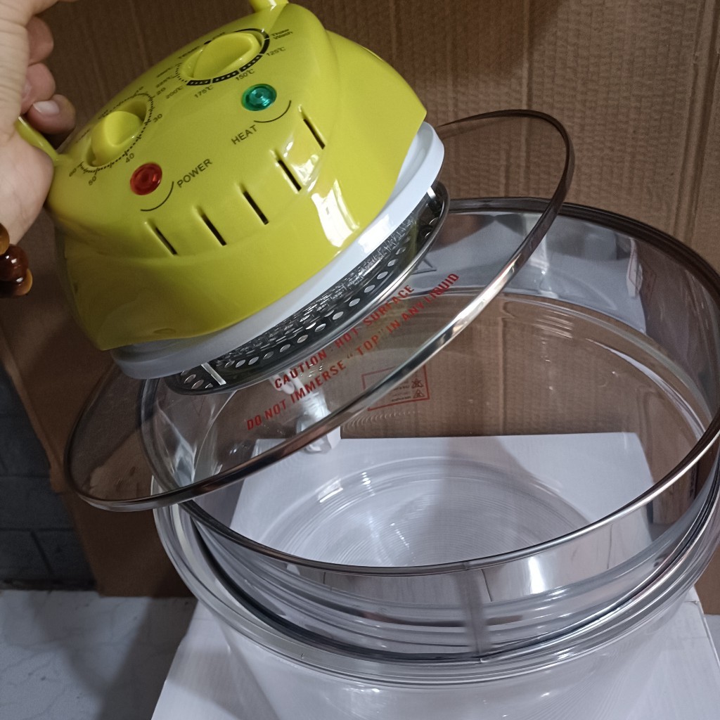 Thân/ Đầu Lò Nướng Thủy Tinh APECHOME, dùng được cho tất cả các lò nướng tròn trên thị trường