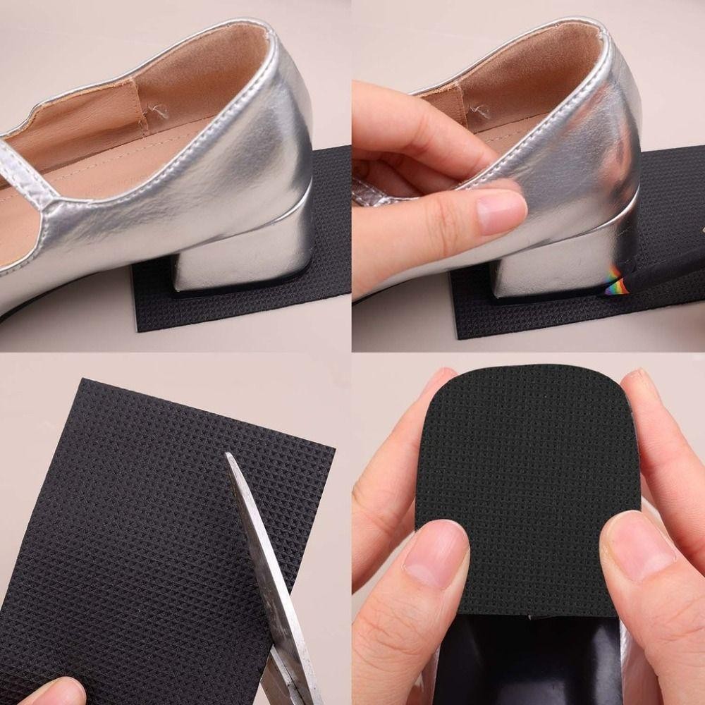 Miếng dán bảo vệ đế giày ORDOBOX, Miếng dán đế sửa chữa đàn hồi chống trượt, Miếng đệm đế giày tự dính