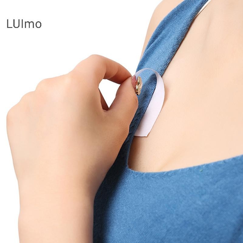 Luimo 36 Cái Trong Suốt Hai Mặt Băng Cho Đầm Da Cơ Thể Chống Rò Rỉ Dính Miếng Dán SBS