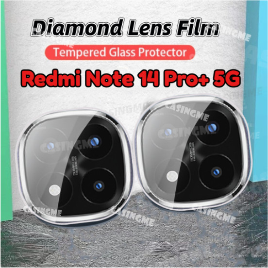 Redmi Note 14 Pro + 5G Cho Bảo Vệ Ống Kính Máy Ảnh 3D Kính Cường Lực Trong Suốt Trong Suốt Redmi Note14pro + Note14 14Note 14Pro + 14Pro Note 14 Pro + Mặt Sau Bảo Vệ Ống Kính Camera Bảo Vệ
