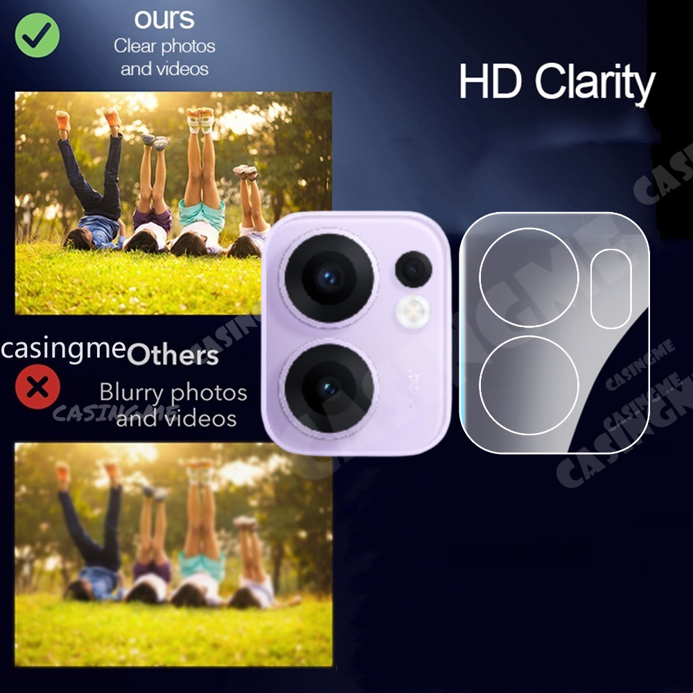 2026 OPPO Reno15 F 5G 3D Bảo Vệ Ống Kính Máy Ảnh Cho OPPO Reno 13 Reno13 F Pro F13 13F OppoReno13F Reno13F 5G 4G 2025 Trong Suốt Kính Cường Lực Mặt Sau Camera Bảo Vệ