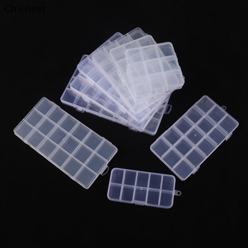 [Chc] Bộ Dụng Cụ Nhựa Hộp Bảo Quản Móng Tay Nghệ Thuật Kim Cương Giả Dụng Cụ Hạt Hộp Bảo Quản Hộp Đựng Người Tổ Chức [VN]