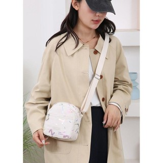 [Crush] Túi đeo chéo, Túi đeo vai Mini nhiều lớp, Túi xách Nylon nhân quả dành cho nữ