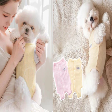 Chó Mèo Áo liền quần Phẫu Thuật Thú Cưng Phục Hồi Phù Hợp Với Mèo Chống Dính Chó Con Phục Hồi Quần Áo Thoáng Khí Mèo Con Áo liền quần Áo Sơ Mi Chăm Sóc Chó Trang Phục