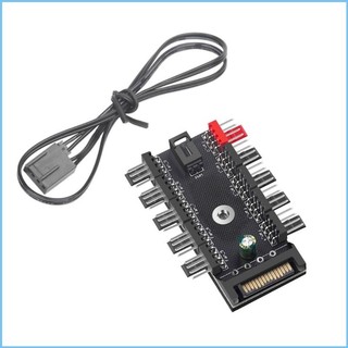 EZ Bo Mạch Chủ 4Pin Quạt Làm Mát PWM HUB Bộ Chia Bộ Điều Chỉnh Tốc Độ Cho Vỏ PC