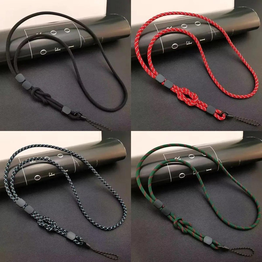 Dây đeo điện thoại 2 trong 1 tháo rời: vòng cổ + cổ tay, cầm tay cho smartphone, kèm dây chìa khóa